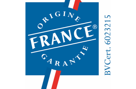 Label OFG (Origine France Garantie) dont bénéficient près de 1000 références de verres Essilor.